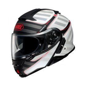 casco shoei notec 2 splicer blanco-negro en murcia francisco belmonte