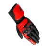 guantes dainese impeto negro-rojo lava en murcia francisco belmonte