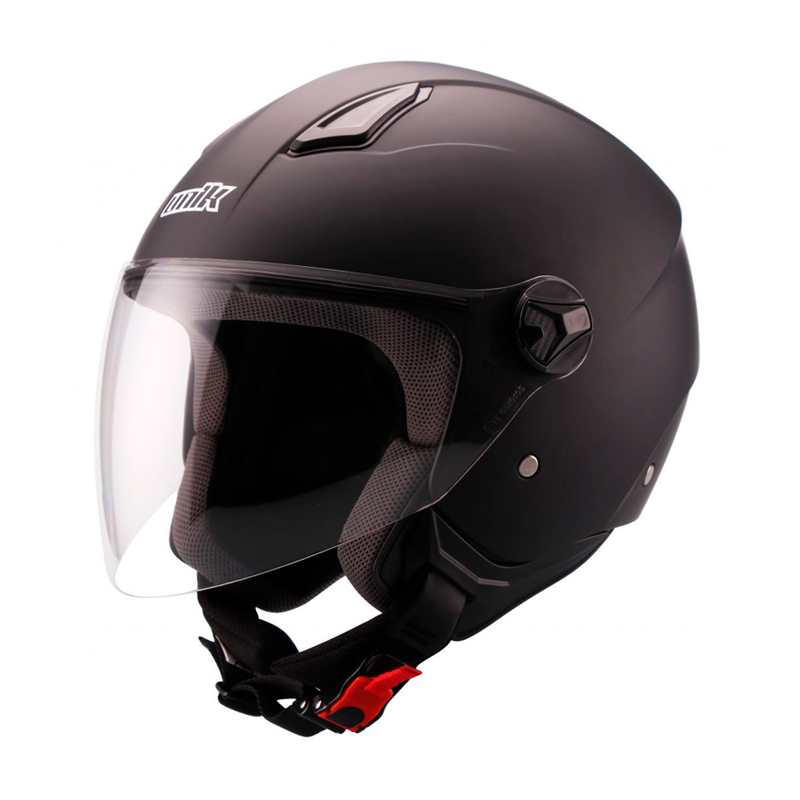 casco jet unik cj16 negro mate murcia francisco belmonte