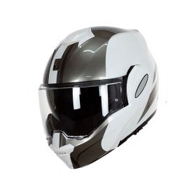 casco scorpion exo-tech forza blanco perla plata en murcia francisco belmonte