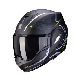 casco scorpion exo-tech square negro mate amarillo neon en murcia francisco belmonte