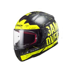 casco ls2 ff353 rapid player amarillo fluor negro en murcia francisco belmonte