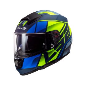 casco ls2 ff397 vector ft2 kripton azul mate amarillo en murcia francisco belmonte