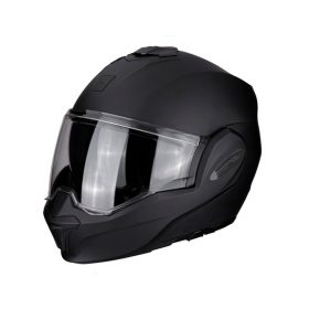 casco scorpion exo tech solid negro mate