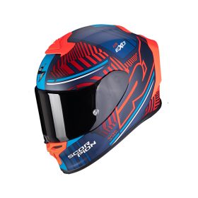 casco scorpion exo r1 air victory azul mate rojo en murcia francisco belmonte