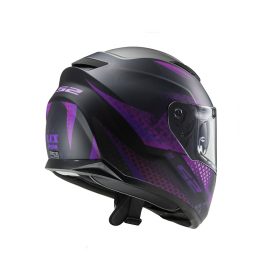 casco ls2 ff320 stream evo lux negro mate rosa en murcia francisco belmonte