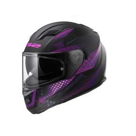 casco ls2 ff320 stream evo lux negro mate rosa en murcia francisco belmonte