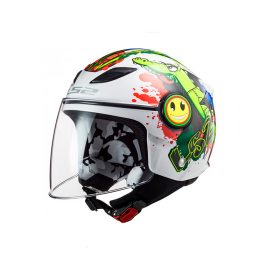 casco ls2 of602 funny infantil croco blanco en murcia francisco belmonte