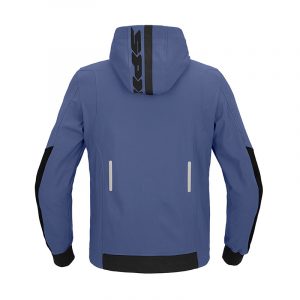 chaqueta spidi hoodie armor light azul en murcia francisco belmonte