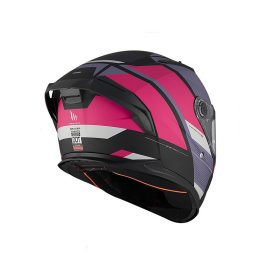 casco integral mt braker sv chento negro mate rosa fluor b9 en murcia francisco belmonte