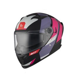 casco integral mt braker sv chento negro mate rosa fluor b9 en murcia francisco belmonte