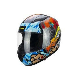 casco integral cgm helmets infantil lucky boxer rojo azul en murcia francisco belmonte