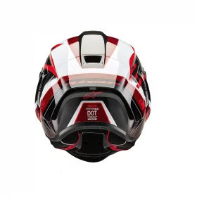 casco alpinestars supertech r10 team grafica negro carbono rojo blanco en murcia francisco belmonte