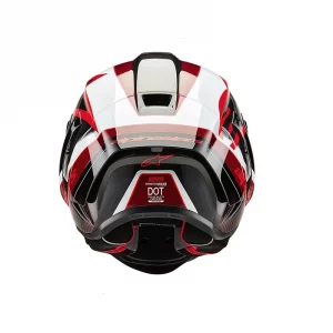 casco alpinestars supertech r10 team grafica negro carbono rojo blanco en murcia francisco belmonte