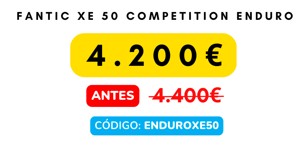 promocion fantic xe 50 competition enduro en murcia francisco belmonte
