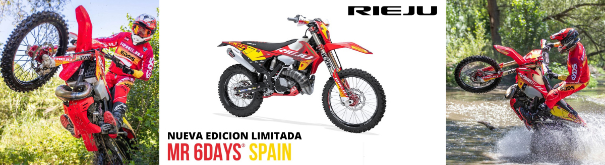 promocion edicion limitada rieju mr 6days spain en murcia francisco belmonte